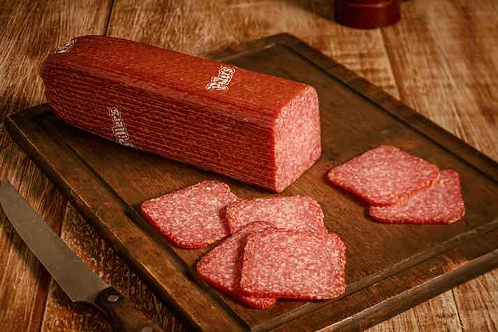 Pillers Mustard Seed (square) Salami