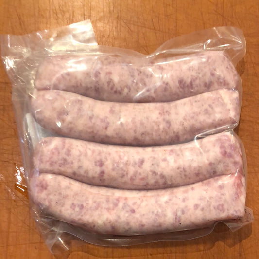 Bratwurst - Fresh, uncooked